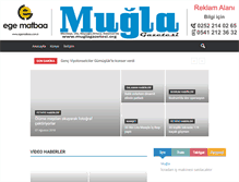 Tablet Screenshot of muglagazetesi.org